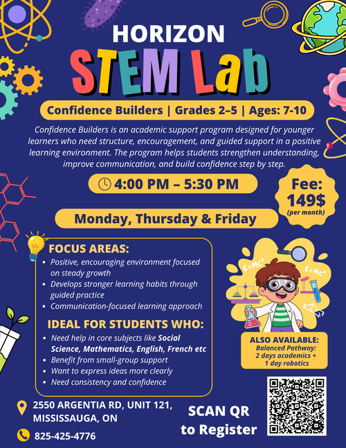 Confidence Builders | Grades 2–5 | Ages 7-10